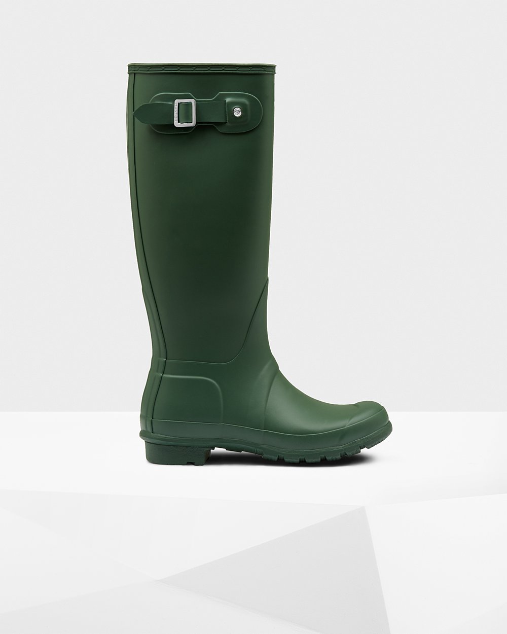 Bottes Hautes de Pluie Hunter Original Femme Vert PVMFKYR-12